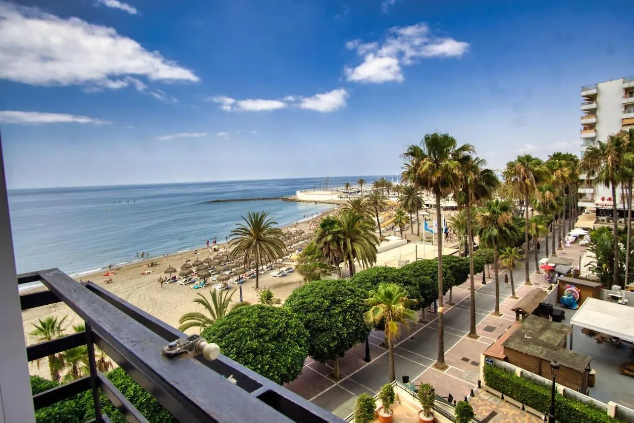 Stunning Apartment On The Beachfront With Sea Views In Marbella Center. location